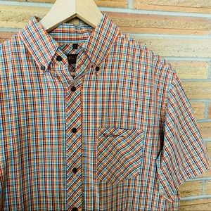 Ben Sherman men’s plaid button down shirt L